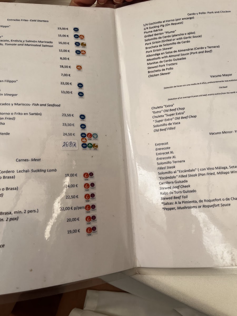 Menu Meson La Salina-5