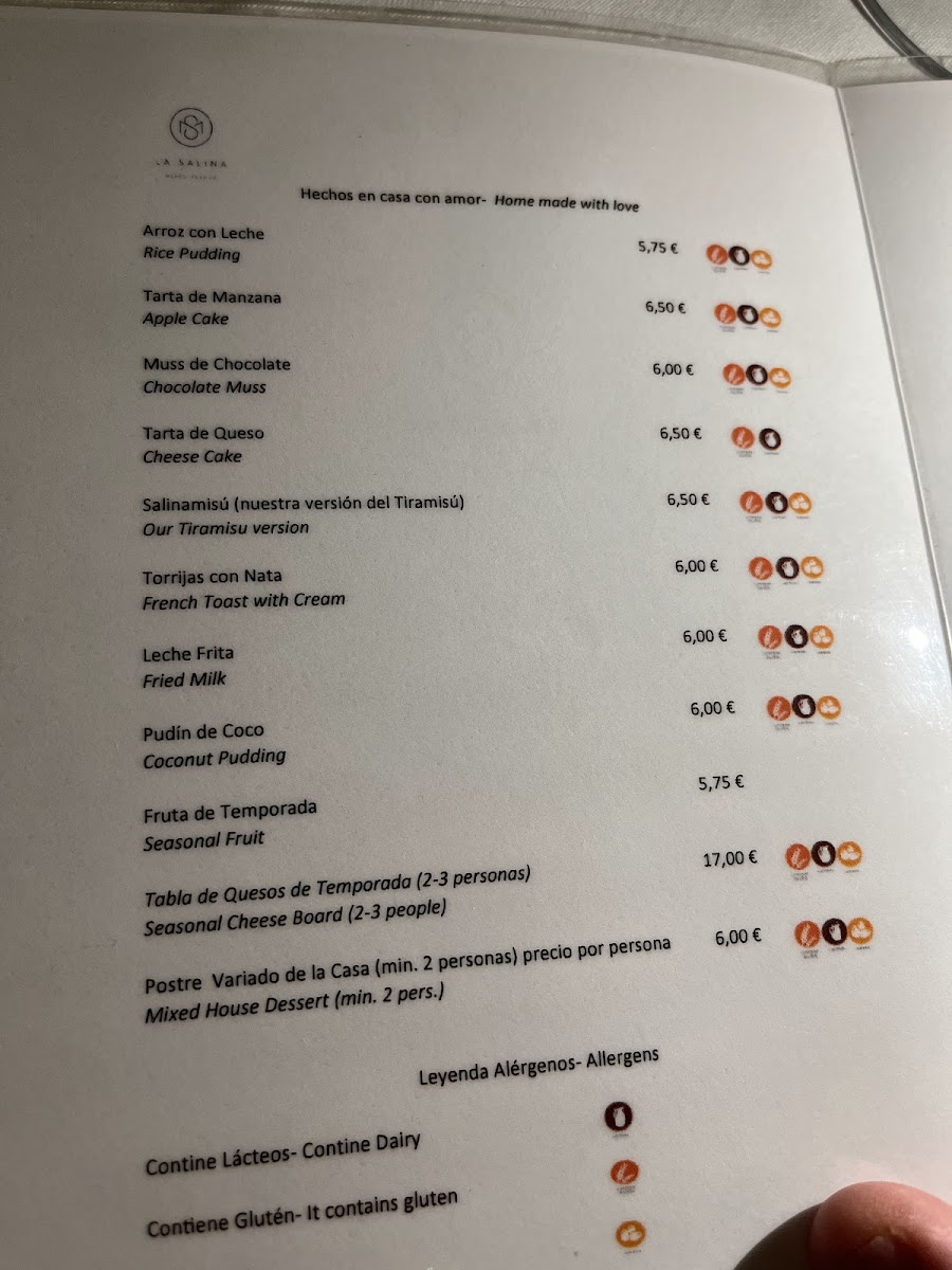 Menu Meson La Salina-6