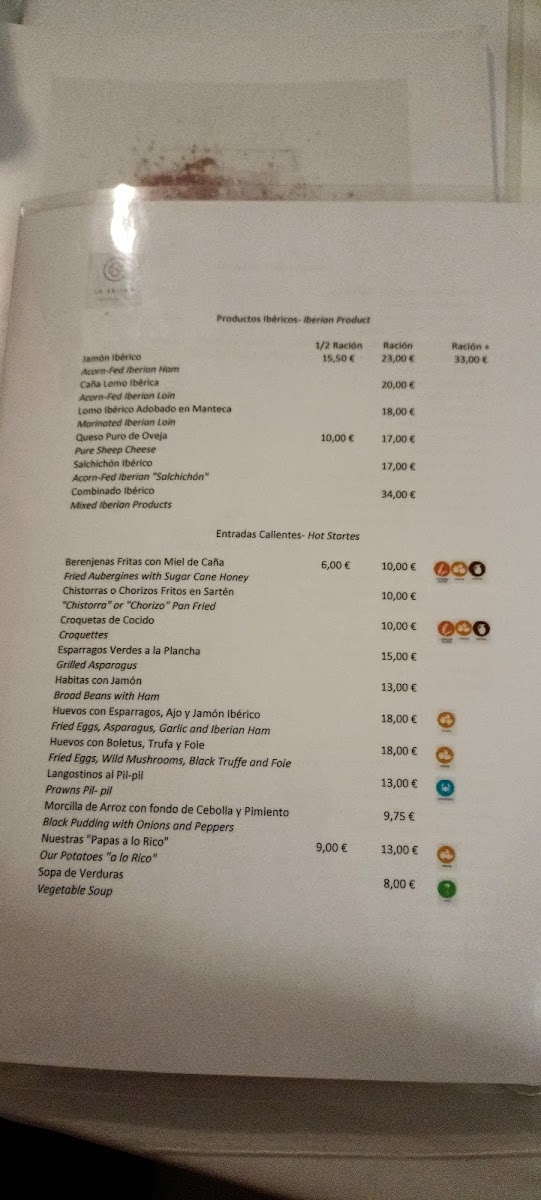 Menu Meson La Salina-9